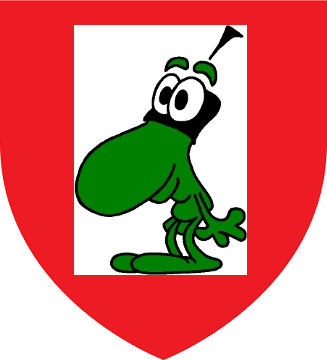 Blason concombre masqué