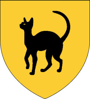 blason chat de sable