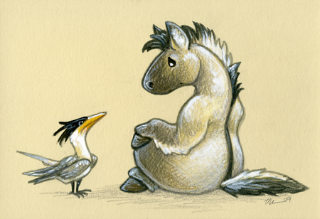tern_and_tarpan_by_ursulav.jpg