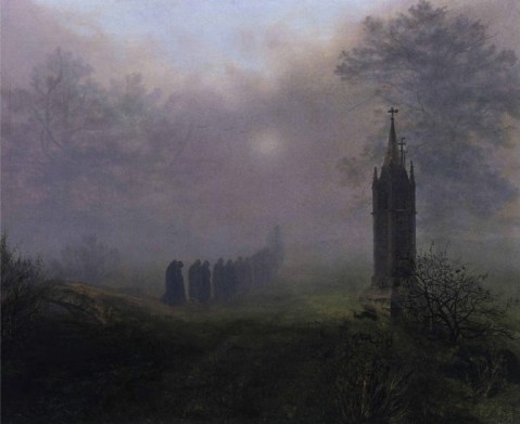 ernst-ferdinand-oehme-xx-procession-in-the-mist-xx-staatliche-kunstsammlungen-dresden