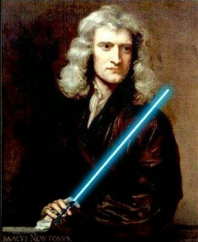 newtonwithlightsaber